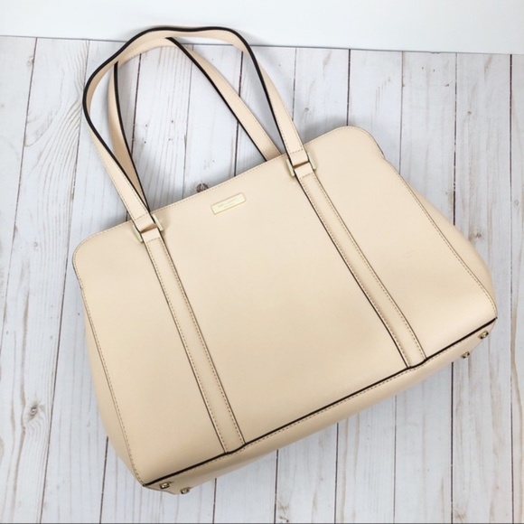 kate spade Handbags - Kate Spade Newbury Lane Large Loden Pink Satchel